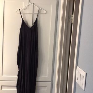 Lovestitch gauze purple maxi dress